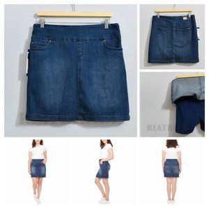 BLUE NWT Ladies' Denim Skort S.C.‎ & CO